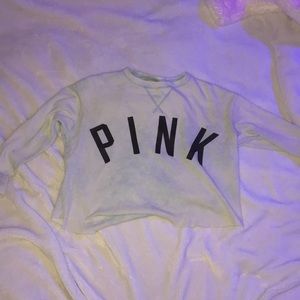 PINK waffle long sleeve shirt!!